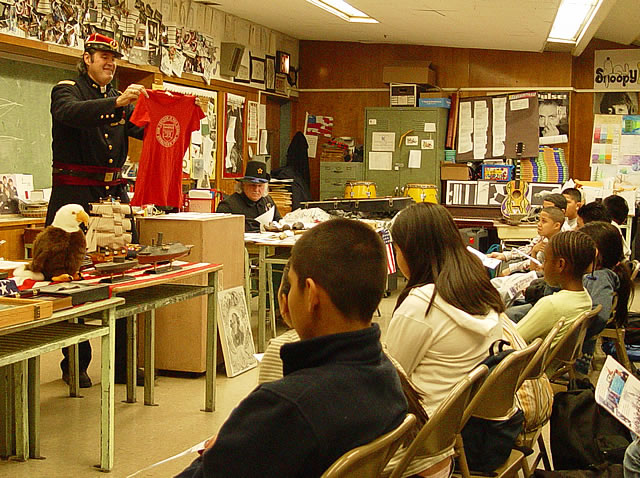 George remembers his days at John Ericsson Junior High School when he wore this shirt.
