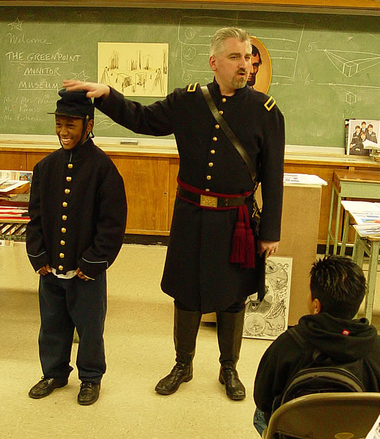 John Ericsson's first recruit.