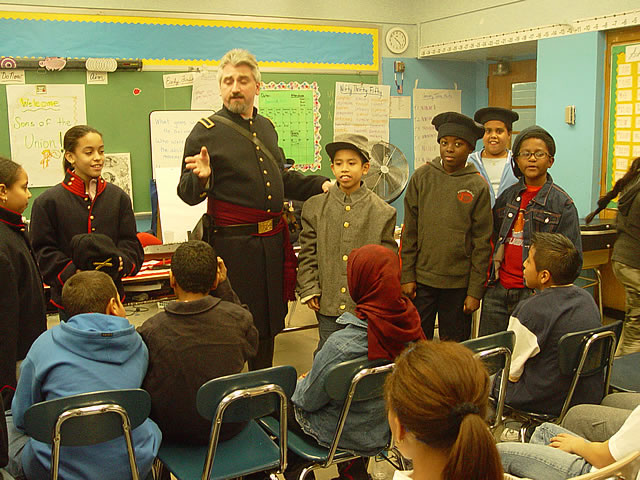 A confederate was found in the class.