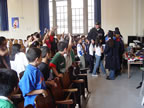 PS 196 has many recruits.  (85kb)