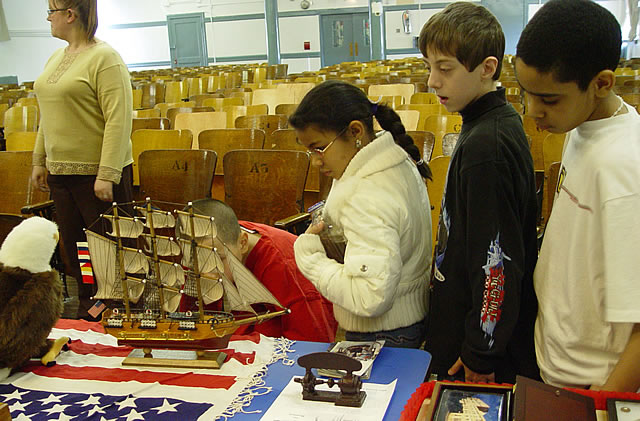 The sailboat needed the wind to move.  The USS Monitor used steam.