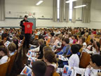 George's t-shirt from JHS 126 - John Ericsson School (100kb)