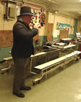 Arthur and his piccolo recorder playing a Civil War marching tune. (102kb)