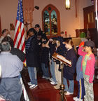 The Pledge of Allegiance to the Flag. (114kb)