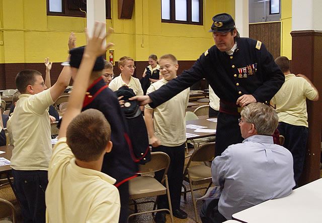 St. Anthony's recruits are happy to join.