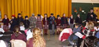 John and his St. Cecilia recruits. (86kb)