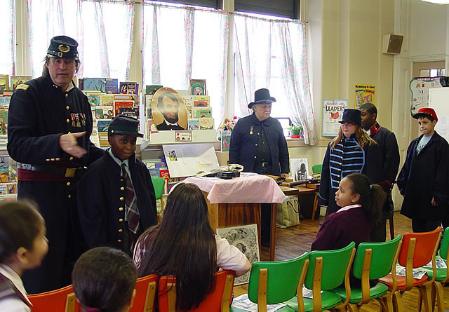 St. Cecilia volunteers.