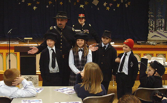 New sailor recruits.  Maybe they will serve on a new ironclad.
