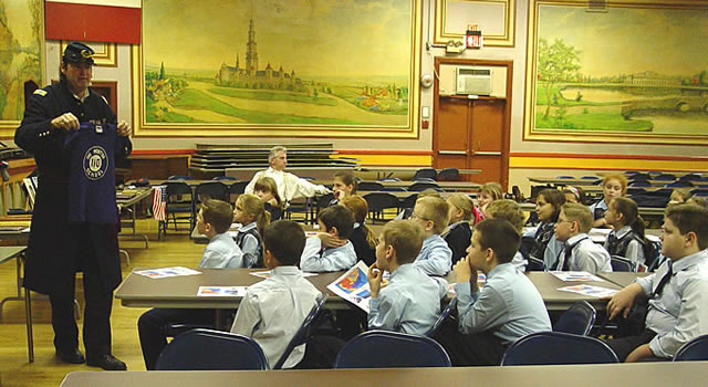 GEORGE GRADUATED FROM  PS 110 - THE MONITOR SCHOOL.  LEARN ABOUT THE USS MONITOR BY VISITING PS 110'S ROAD SHOW.